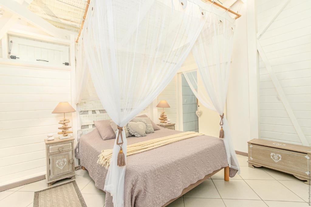 Bungalow Vanille Pacane - Vue Mer avec Spa Privé 5