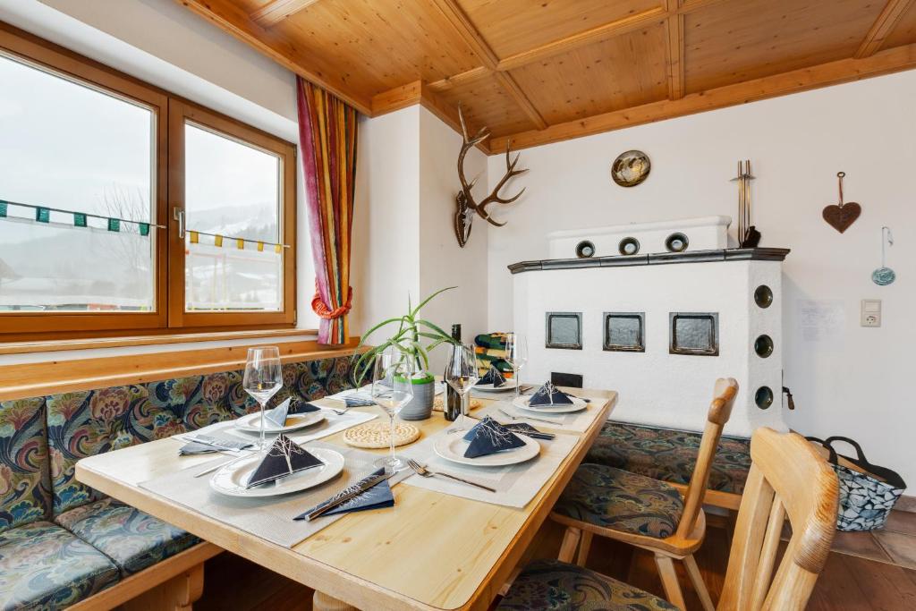 Ski in - Ski out Panoramaferienhaus Breitmoos neben Mittelstation 8
