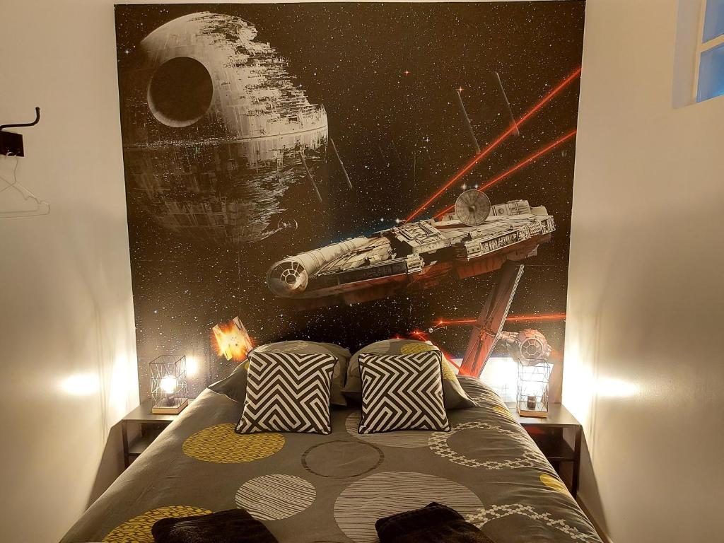 Appartement Cinéma vidéo-projecteur et garage 7