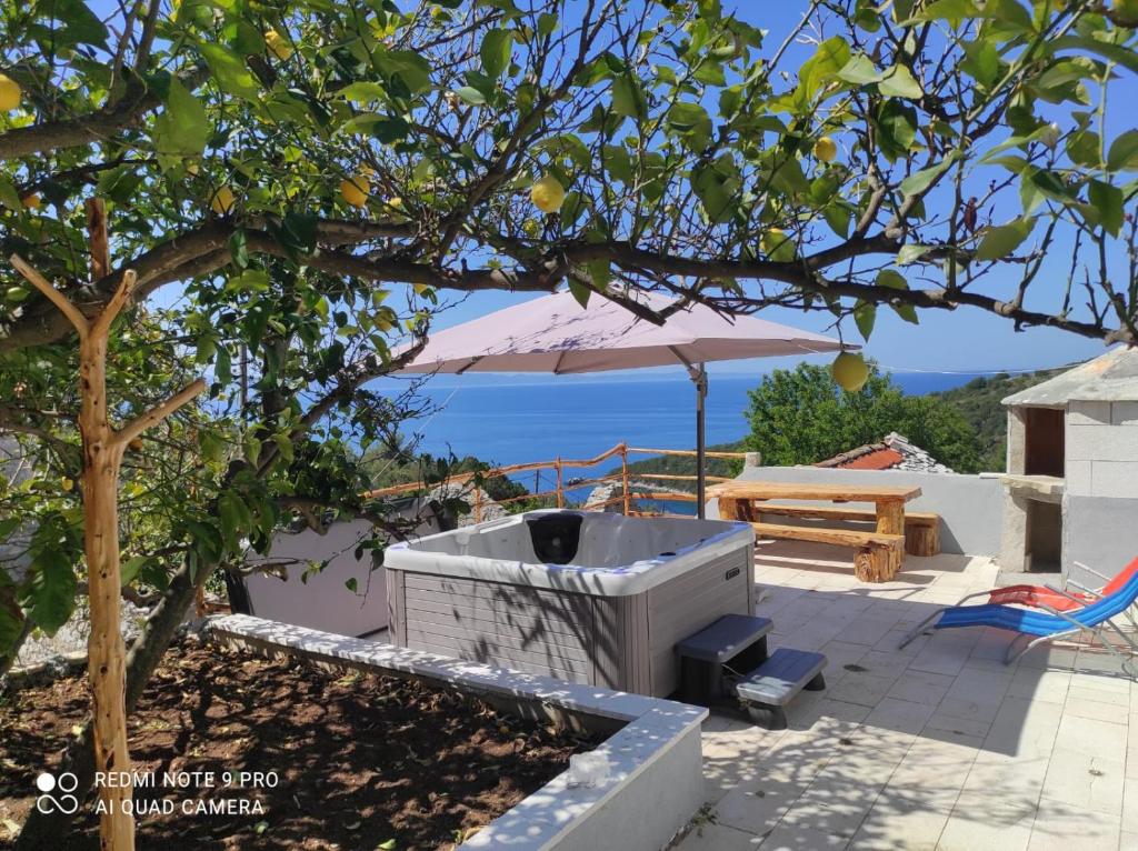 Rest house with jacuzzi Mili 1