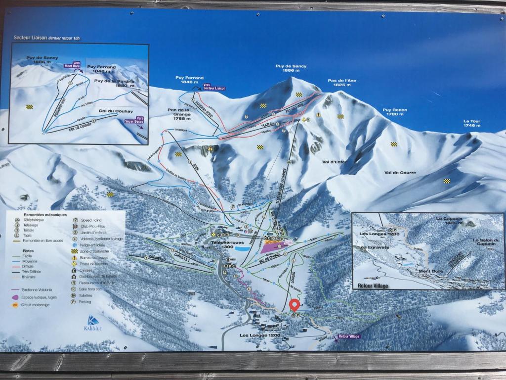 Photo de la galerie de l'établissement Appartement chalet Bellevue-pied de la montagne - Mont Dore, à Le Mont-Dore