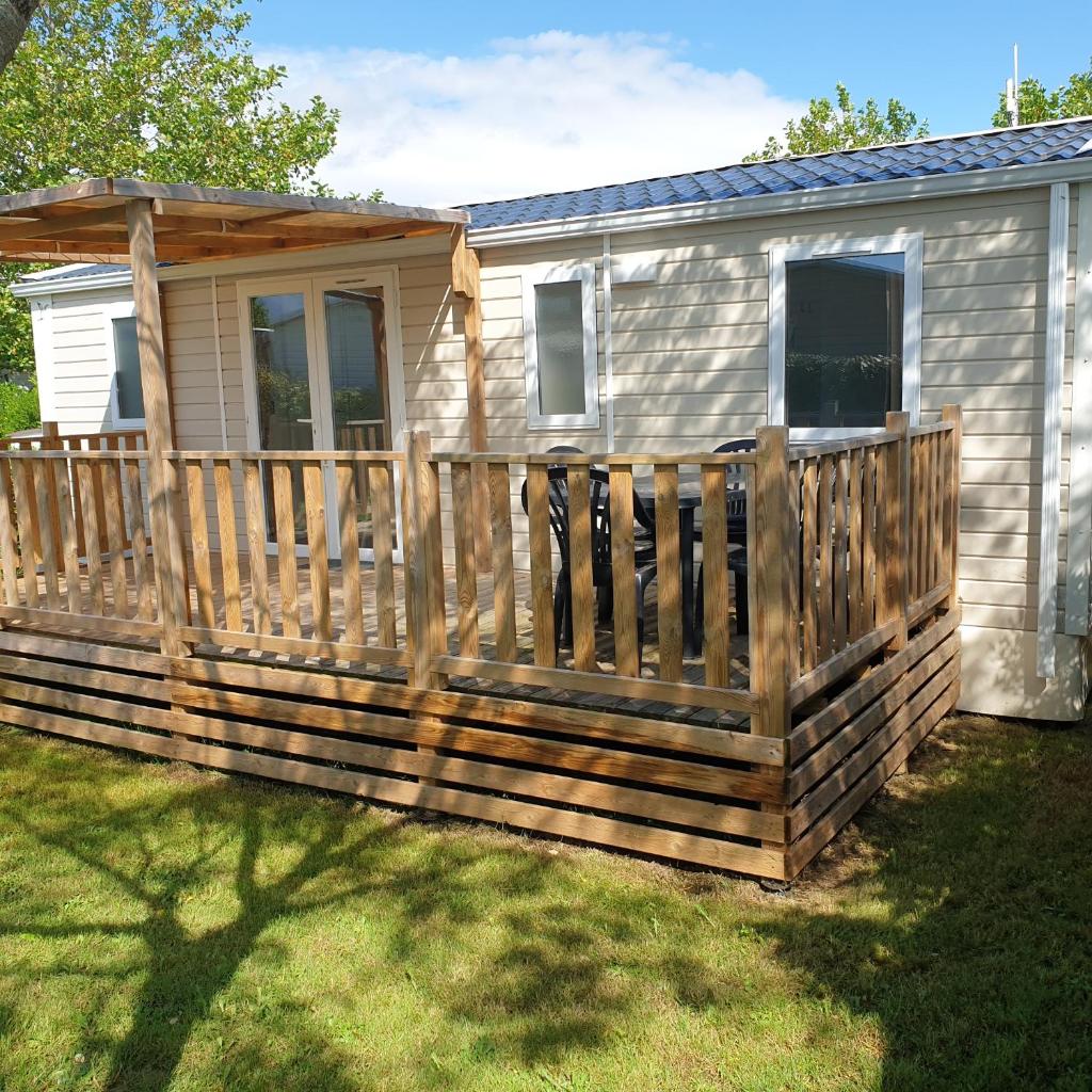 Photo de la galerie de l'établissement Mobil home 2020 3ch + clim , équipé 4* , vendée, à Talmont-Saint-Hilaire