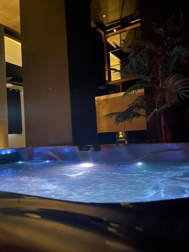La suite Grenoble spa jacuzzi et sauna privatif 4