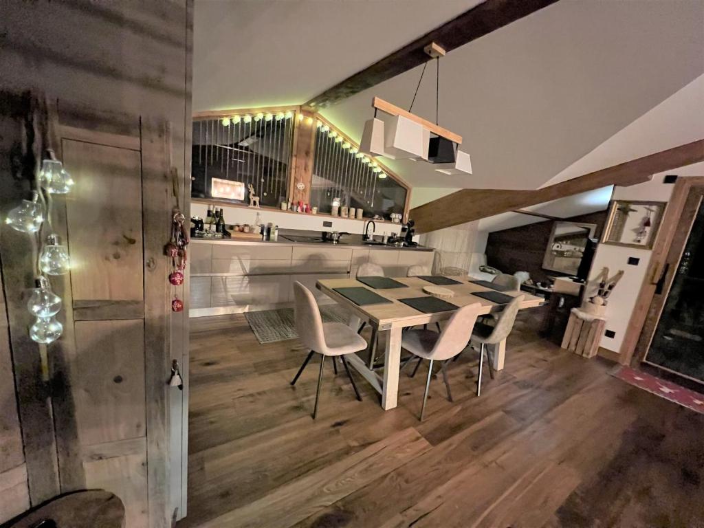 Penthouse l'Ourse Bleue - Sauna privatif - accès direct aux pistes