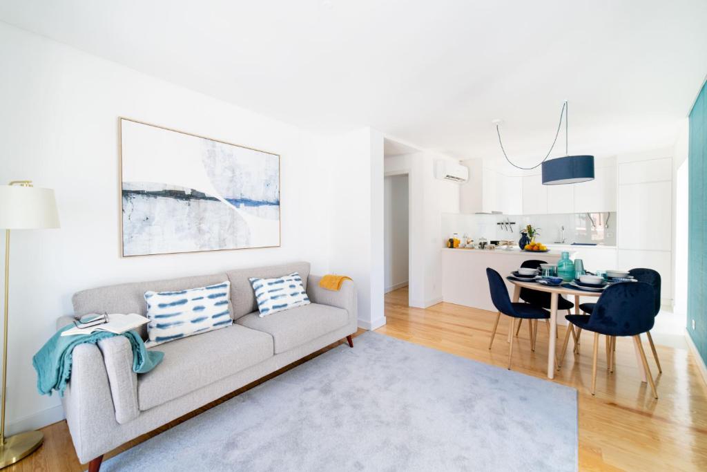 Blue by the River 2 - elegant two-bedroom in Santos 4