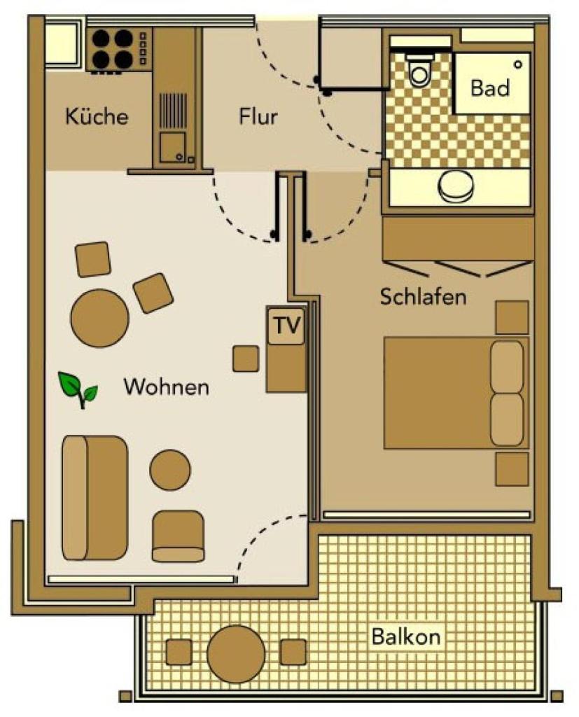 Residenz am Dom Boardinghouse Apartments 3