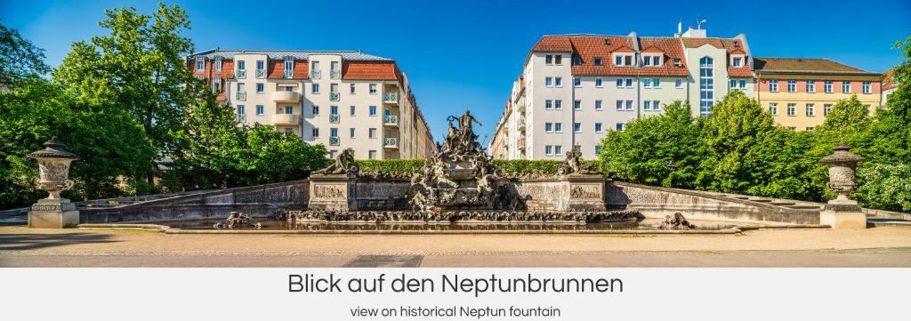 "Neptunblick"- Nähe Altstadt - Ruhig - Balkon - Parkplätze 6