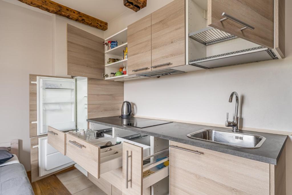 Trendy Top-Floor Stay in Heart of Riga, Near Bars & Culture 5