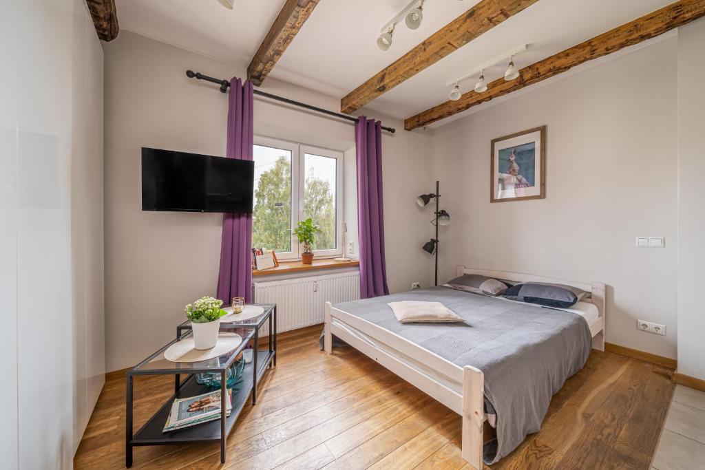 Trendy Top-Floor Stay in Heart of Riga, Near Bars & Culture 2