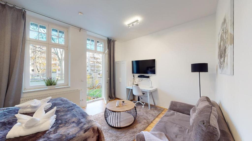 SweetHome - Business-Apartment mit Küche, Terrasse, Stellplatz 8