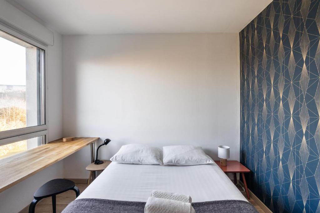 Le Cocon Voltaire - Appartement 2 chambres avec parking - Mabilais 8