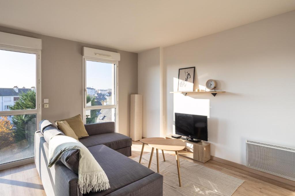 Le Cocon Voltaire - Appartement 2 chambres avec parking - Mabilais 5