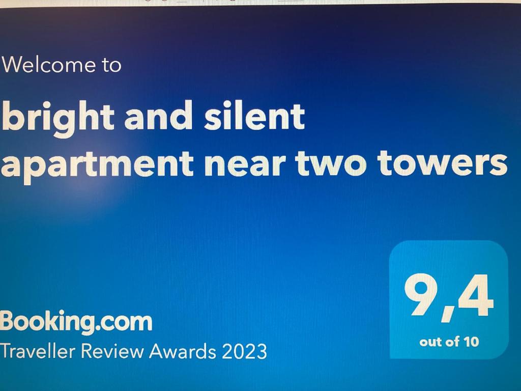 bright and silent apartment near two towers 8