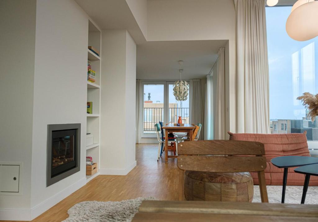 Stijlvolle en lichtrijke design penthouse met prachtig uitzicht te Wenduine 5