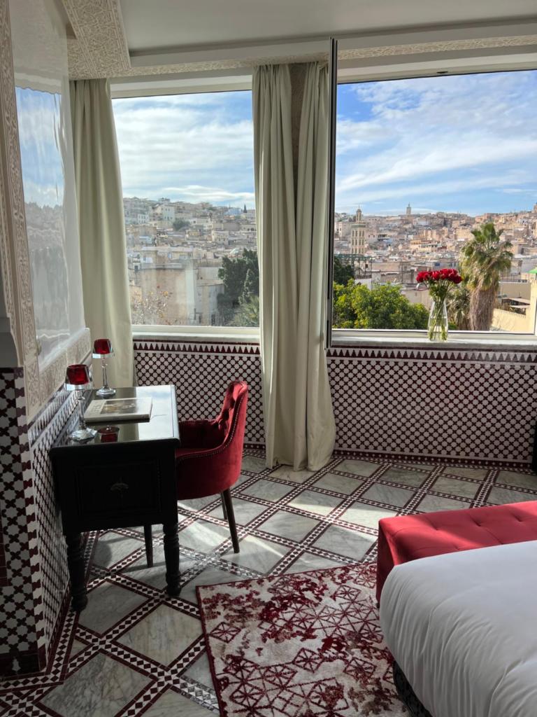 Balcon ou terrasse dans l'établissement Palais De Fès Suites & Spa