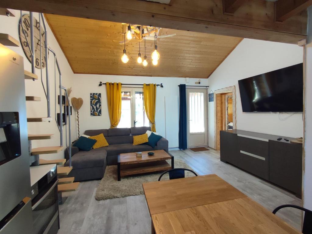 Photo de la galerie de l'établissement Les Gentianes, Appartement au pied des pistes, à Saint-Pierre-dels-Forcats