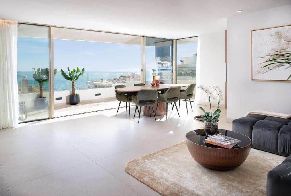 luxury penthouse with panoramic sea view