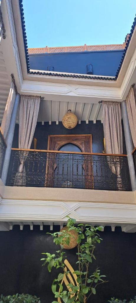 Balcon ou terrasse dans l'établissement Riad Al Nubala