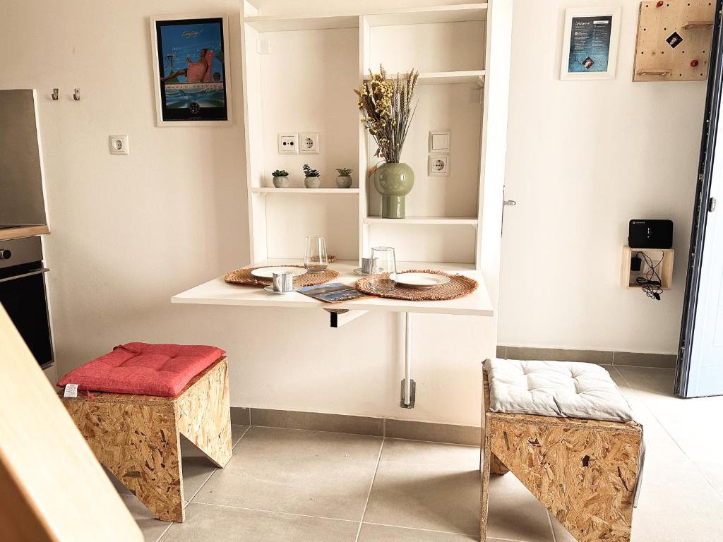 Surf-themed stone house at Kalliopi 3