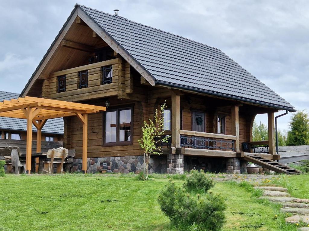 Namukas su ežero pakrante Trakai ,Viesų vila 1