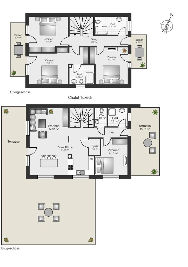 Ferienhäuser Kaiserluft Chalet 3