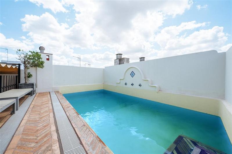 CASA PALACIO SXVIII CON PISCINA en centro histórico de SEVILLA 4