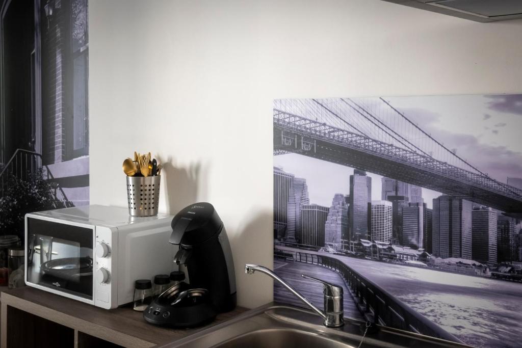 Superbe appartement avec Patio 7