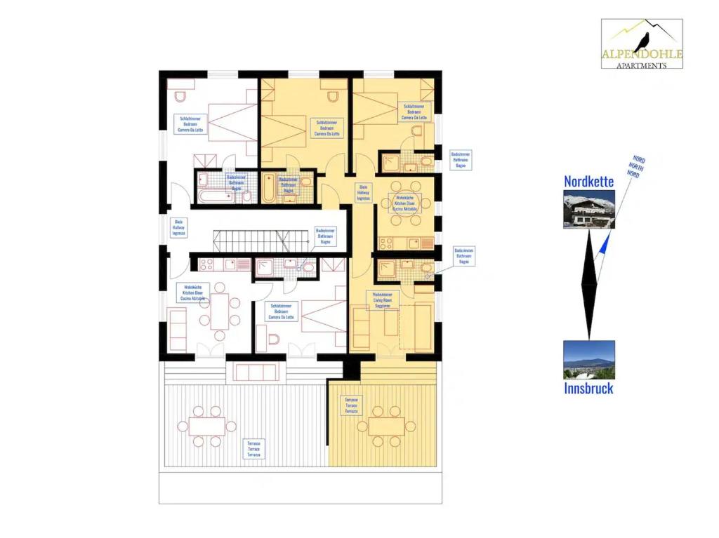 Alpendohle Apartments Innsbruck 3