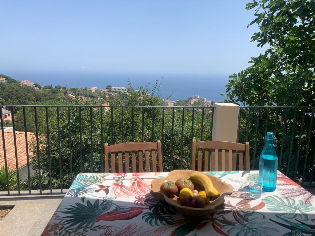 Rez de villa avec terrasse vue mer 1