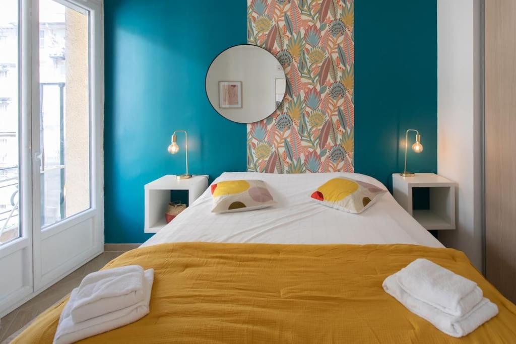 #10 2Pièces Fricéro 3min to the beach/Balcon & AC 7