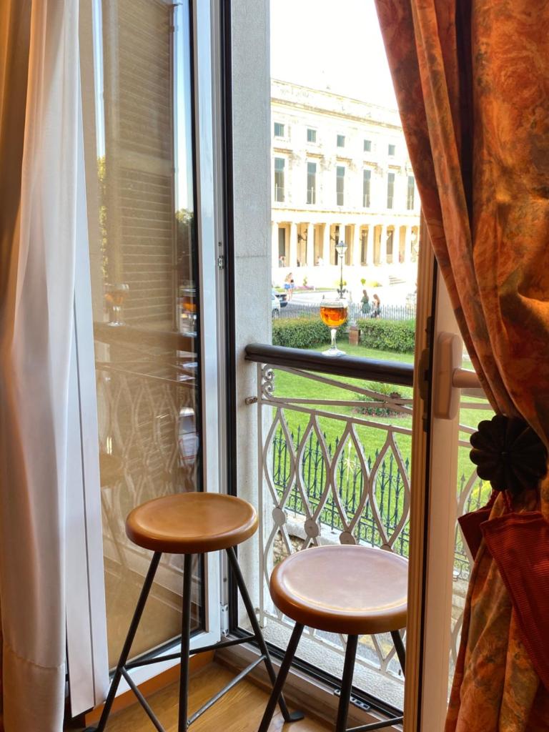 Palazzo Luxury Suite - View to Liston square & Old Fortress of Corfu old town 6