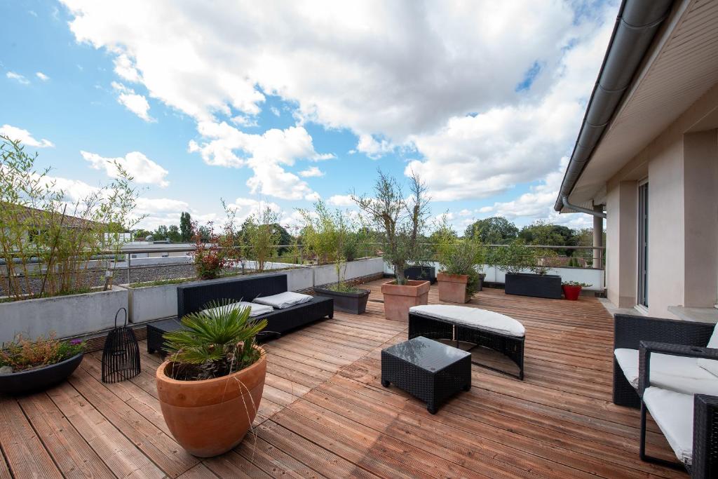 Les terrasses - T3 Spacieux avec parking gratuit 6