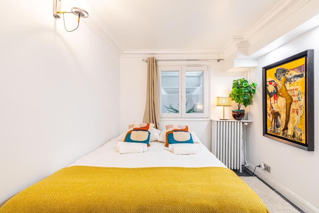 Modern Apartement Grand Paris, TV Salon, Sharing Garden, Villa des Ammonites 8