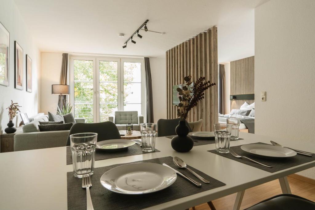 RAUM921 - Stilvolles Apartment - WLAN, Tiefgarage, Küche, Netflix 4