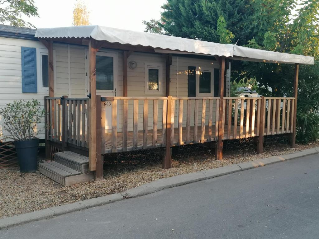 Bâtiment de le camping