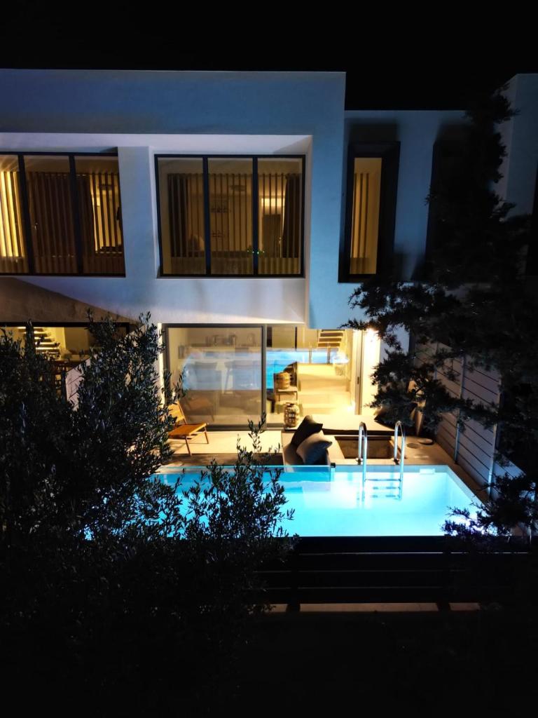 Serene Villas Halkidiki - Cfront private pool 2