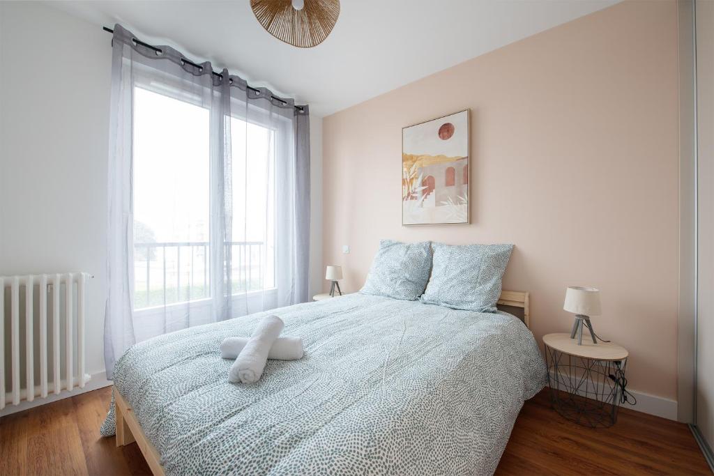 Spacieux T3 avec 2 parkings gratuits et 2 balcons 2