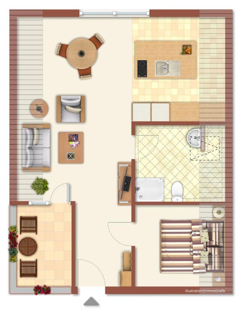 Ferienwohnung Seeduene 8