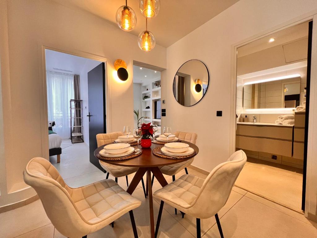 Apartment Malaussena - Reception 24&7 - Center Libération 3