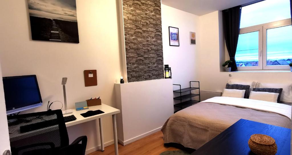 Reims Appart - Idéal pour Pro en déplacement *Wifi rapide *Vue panoramique *Parking facile 2