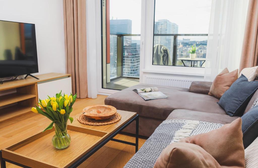 SAG 20th floor Klingerka residence castle view Free parking Free wifi 5