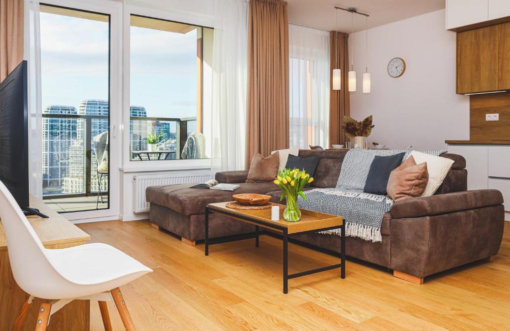 SAG 20th floor Klingerka residence castle view Free parking Free wifi 3