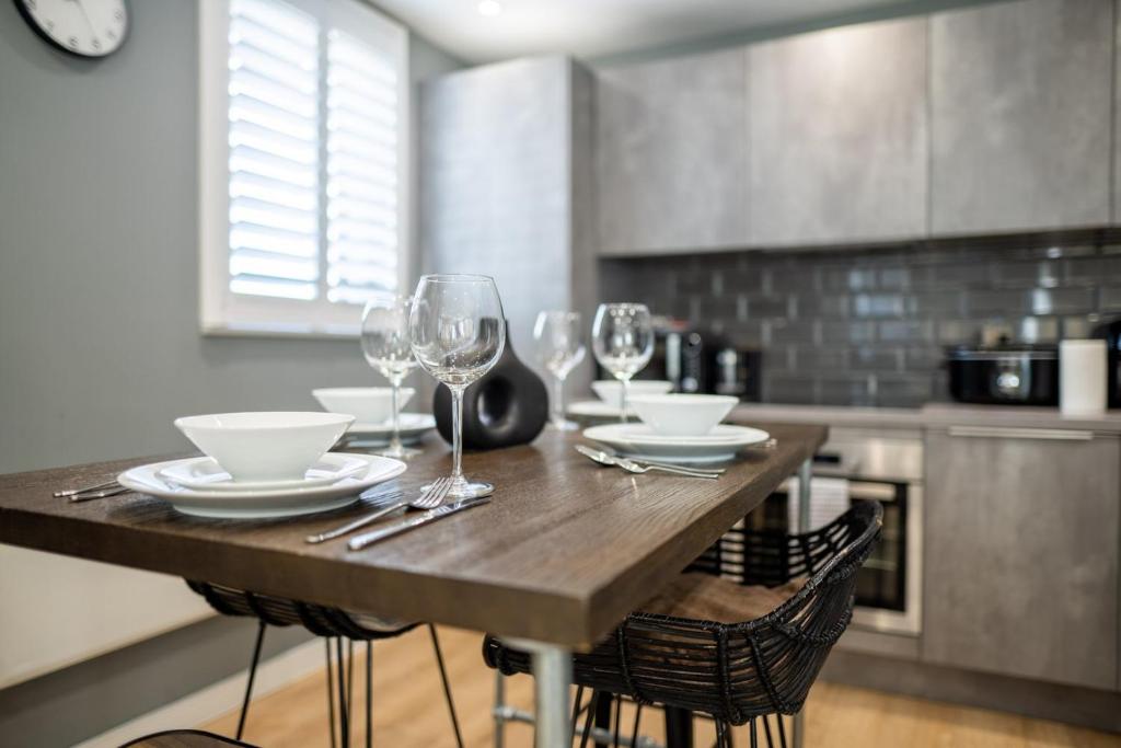 2-bedroom Cardiff Bay apartment Wi-Fi, Parking 3
