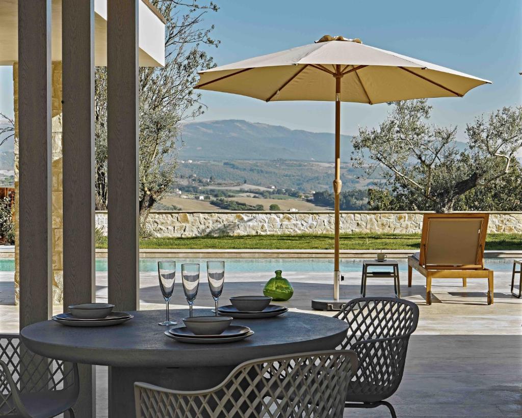 Paysage naturel près de la villa