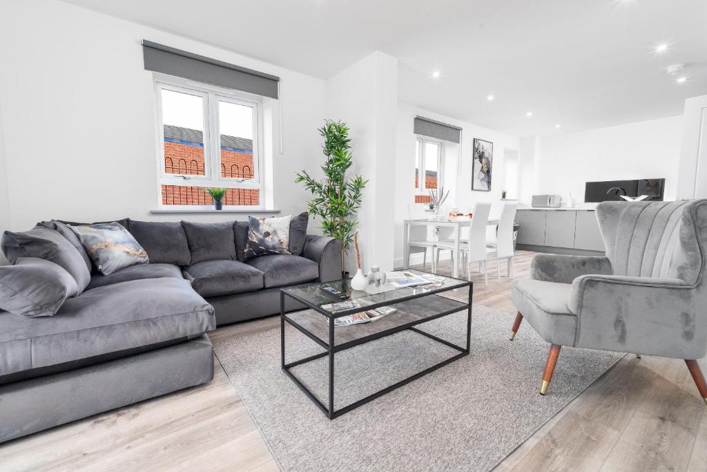 Stylish Apartment - 2 Bedrooms - Balcony - Parking - Netflix - Wifi - 7MC 2