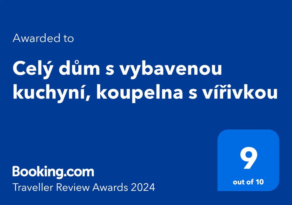 Celý dům s vybavenou kuchyní, koupelna s vířivkou 8