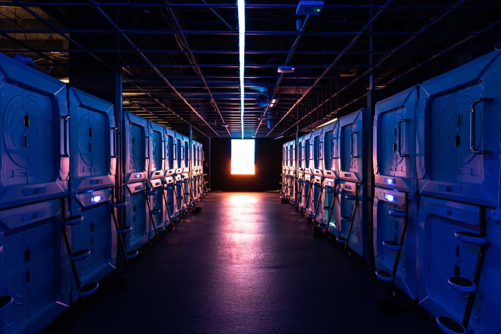 Space Night Capsule Hostel Image