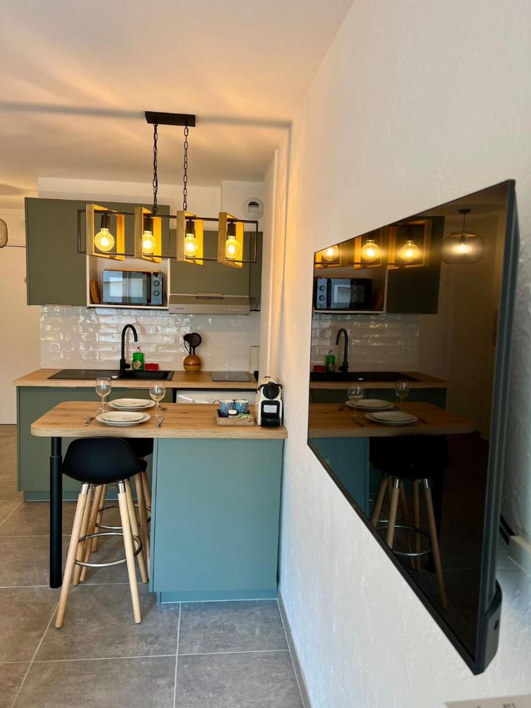 Studio Climatisé, Cosy et Calme au Centre Ville