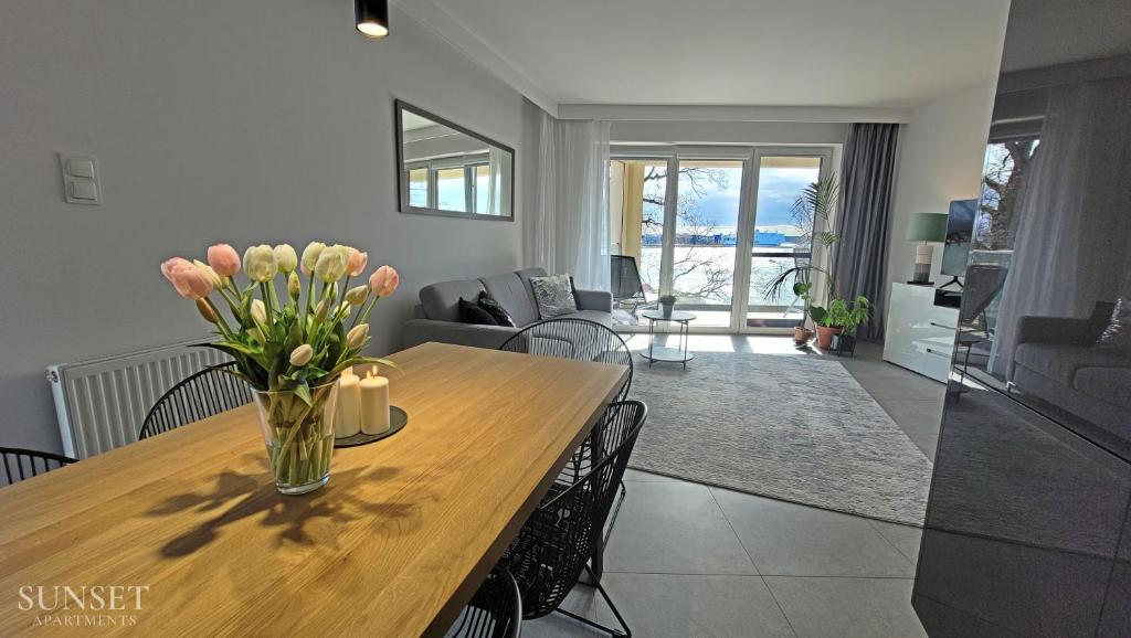 Sunset Apartments - Flotylla - Nowoczesne mieszkanie z widokiem na port, prywatny parking, blisko mariny jachtowej, Park Zdrojowy 4