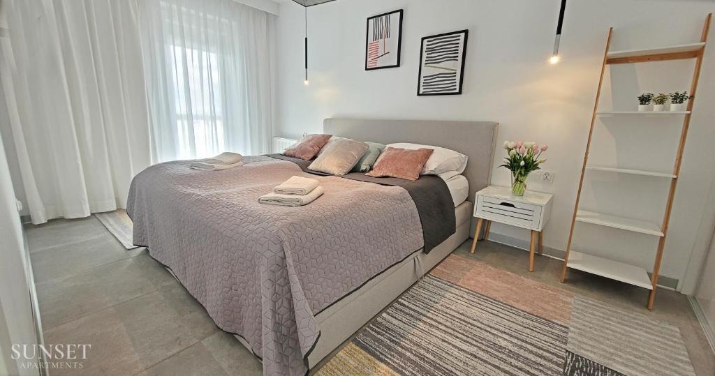 Sunset Apartments - Flotylla - Nowoczesne mieszkanie z widokiem na port, prywatny parking, blisko mariny jachtowej, Park Zdrojowy 2